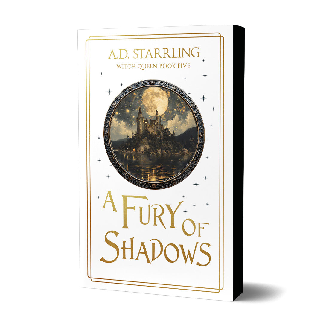 A Fury Of Shadows (Witch Queen Book 5) Special Edition PAPERBACK urban fantasy action adventure paranormal romance author ad starrling