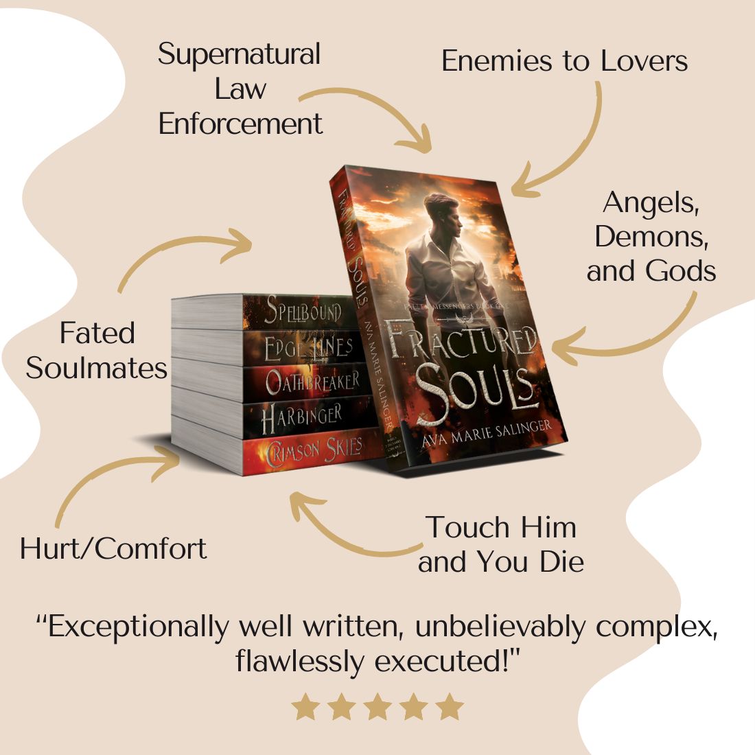 FALLEN MESSENGERS BOOKS 1-6 (HARDBACK BUNDLE)