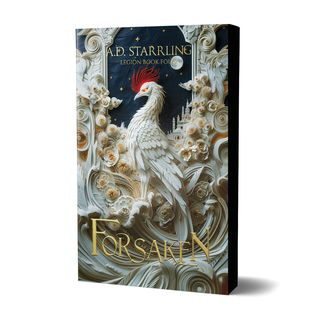 Forsaken (Legion Book 4) Special Edition PAPERBACK urban fantasy action adventure author ad starrling