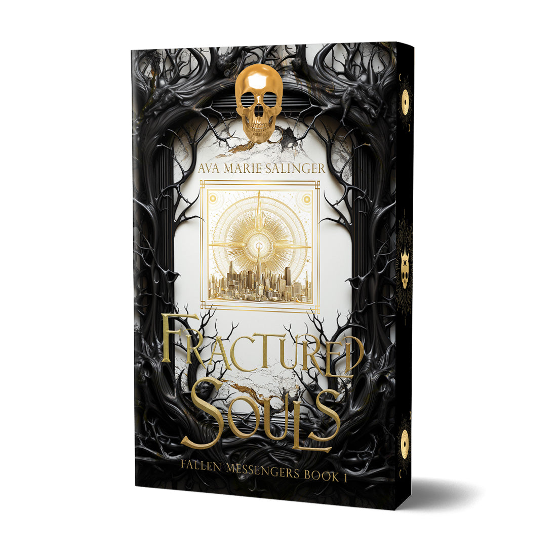 Fractured Souls (Fallen Messengers Book 1) Special Edition PAPERBACK sprayed edges