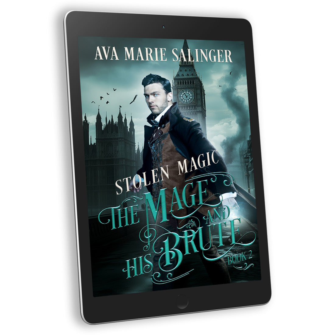 Stolen Magic (The Mage and His Brute Book 2) EBOOK gay historical romantic fantasy author ava marie salinger