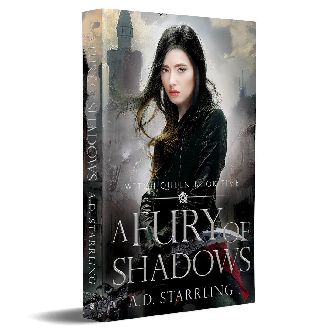 A Fury Of Shadows (Witch Queen Book 5) PAPERBACK urban fantasy action adventure paranormal romance author ad starrling