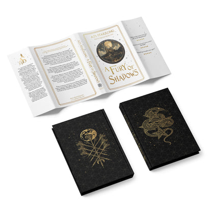 A Fury Of Shadows (Witch Queen Book 5) Special Edition HARDBACK urban fantasy action adventure paranormal romance author ad starrling