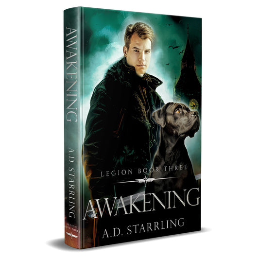 Awakening (Legion Book 3) HARDBACK urban fantasy action adventure author ad starrling