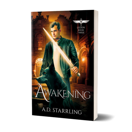 Awakening (Legion Book 3) PAPERBACK urban fantasy action adventure author ad starrling