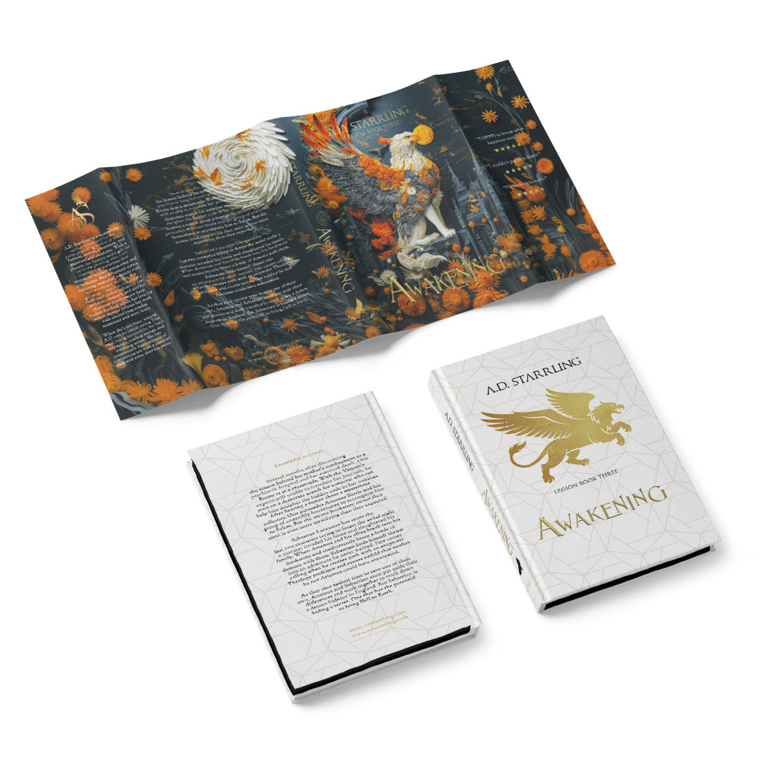 Awakening (Legion Book 3) Special Edition HARDBACK urban fantasy action adventure author ad starrling