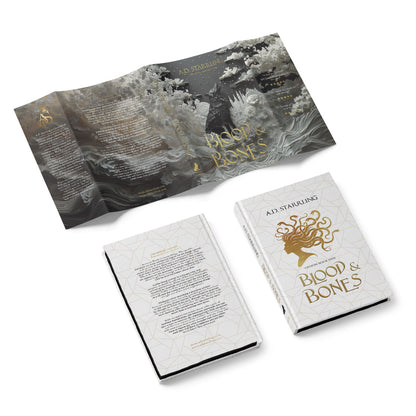 Blood and Bones (Legion Book 1) Special Edition HARDBACK urban fantasy action adventure author ad starrling