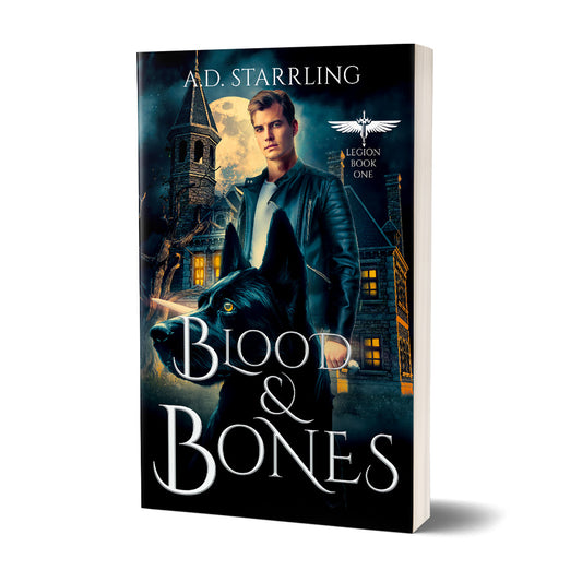 Blood and Bones (Legion Book 1) PAPERBACK urban fantasy action adventure author ad starrling