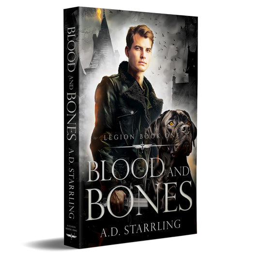 Blood and Bones (Legion Book 1) PAPERBACK urban fantasy action adventure author ad starrling