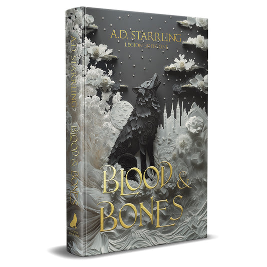 Blood and Bones (Legion Book 1) Special Edition HARDBACK urban fantasy action adventure author ad starrling