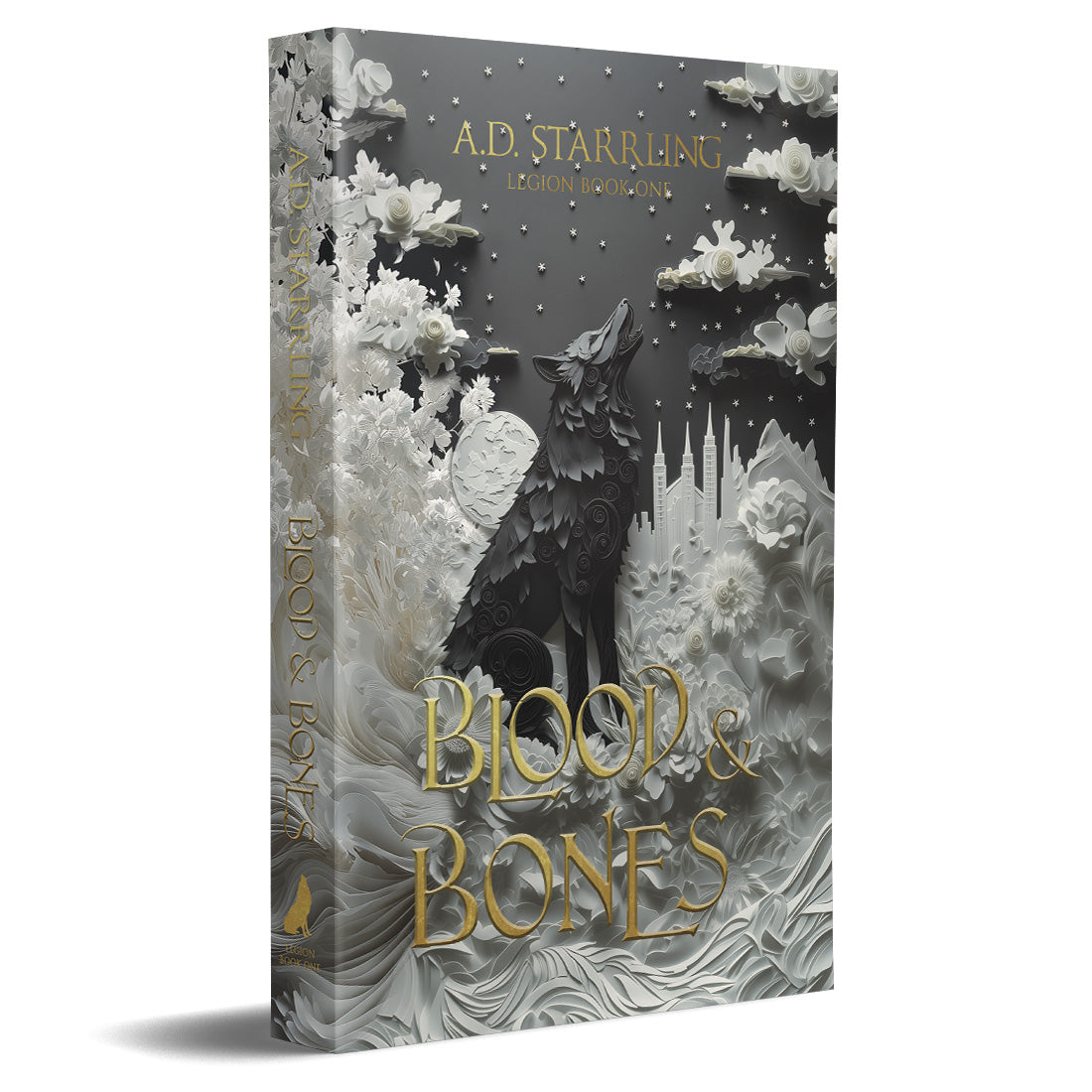 Blood and Bones (Legion Book 1) Special Edition PAPERBACK urban fantasy action adventure author ad starrling