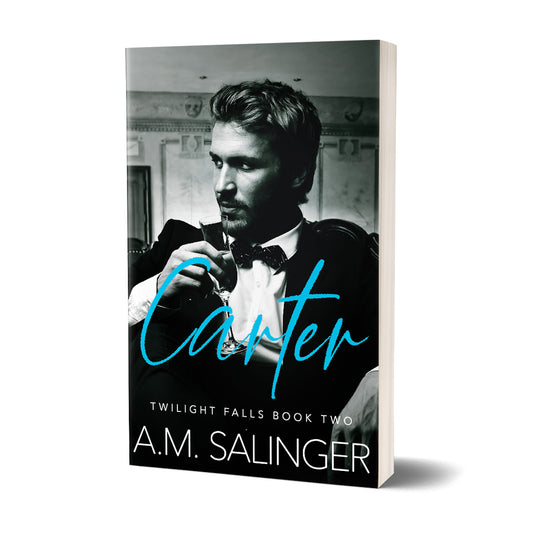 Carter (Twilight Falls Book 2) PAPERBACK contemporary small town mm romance author am salinger