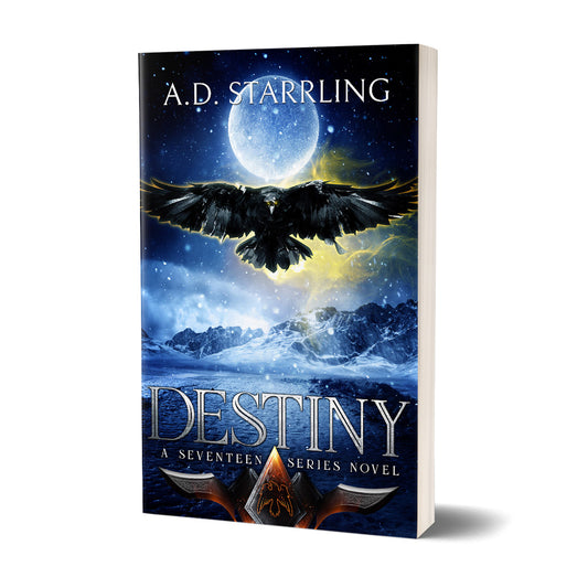 Destiny (Seventeen Series Book 6) PAPERBACK supernatural thriller urban fantasy author ad starrling