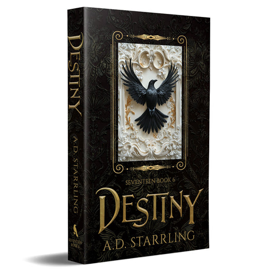 Destiny (Seventeen Series Book 6) Special Edition PAPERBACK supernatural thriller urban fantasy author ad starrling