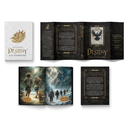 Destiny (Seventeen Series Book 6) Special Edition HARDBACK supernatural thriller urban fantasy author ad starrling