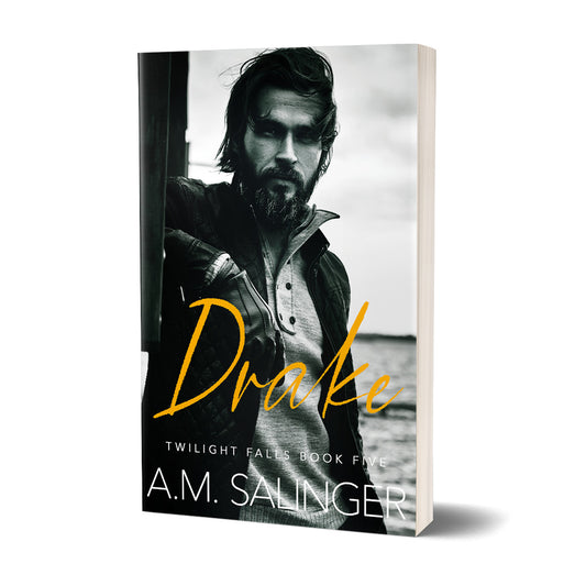 Drake (Twilight Falls Book 5) PAPERBACK contemporary small town mm romance author am salinger