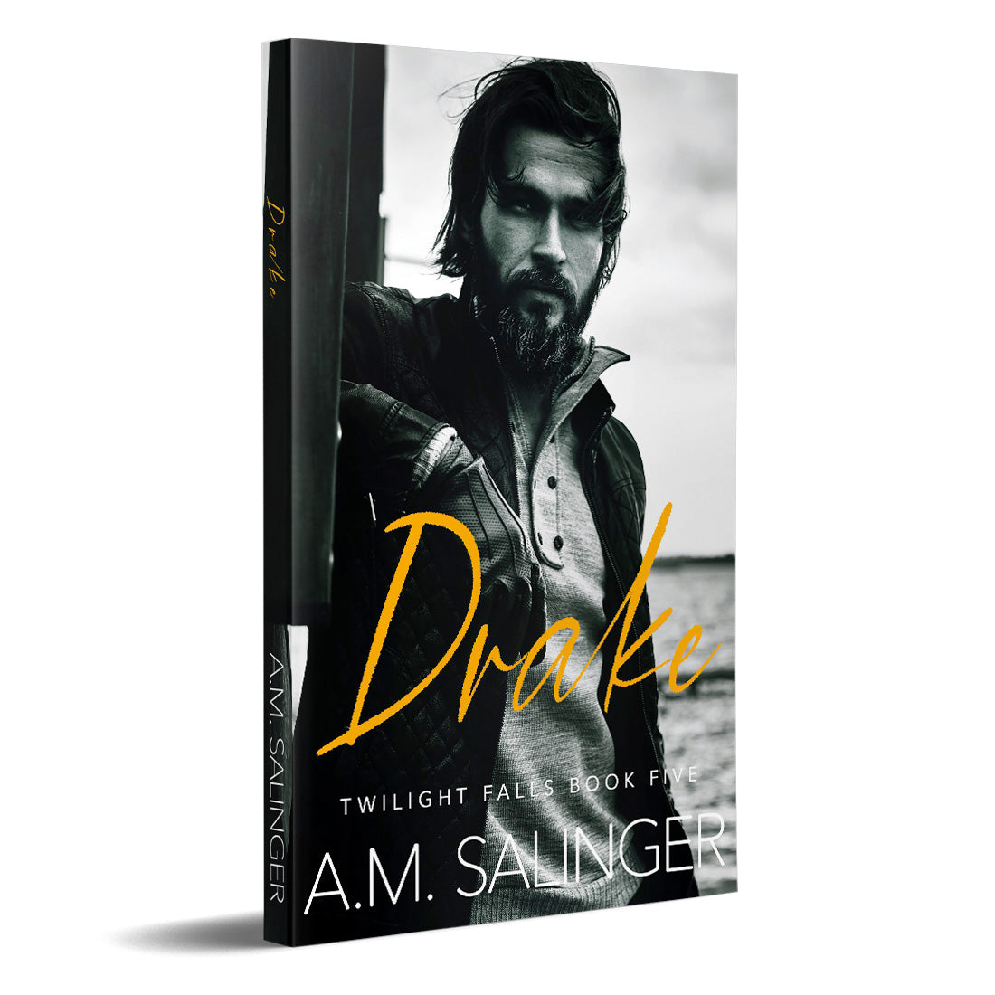 Drake (Twilight Falls Book 5) PAPERBACK contemporary small town mm romance author am salinger