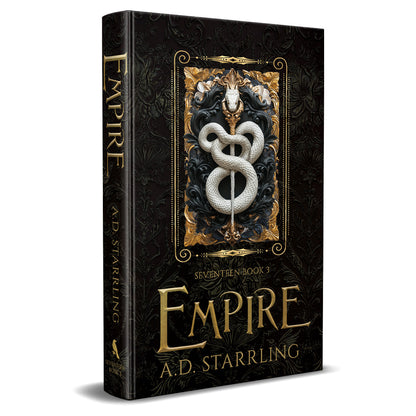 Empire (Seventeen Series Book 3) Special Edition HARDBACK supernatural thriller urban fantasy author ad starrling