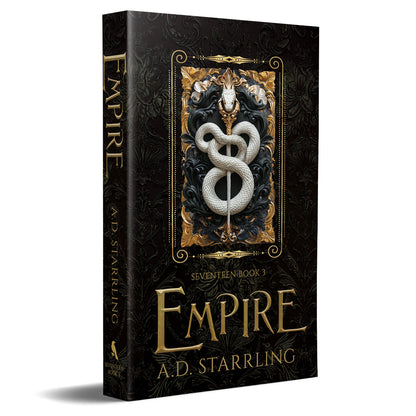 Empire (Seventeen Series Book 3) Special Edition PAPERBACK supernatural thriller urban fantasy author ad starrling