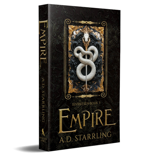 Empire (Seventeen Series Book 3) Special Edition PAPERBACK supernatural thriller urban fantasy author ad starrling