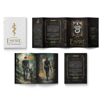 Empire (Seventeen Series Book 3) Special Edition HARDBACK supernatural thriller urban fantasy author ad starrling