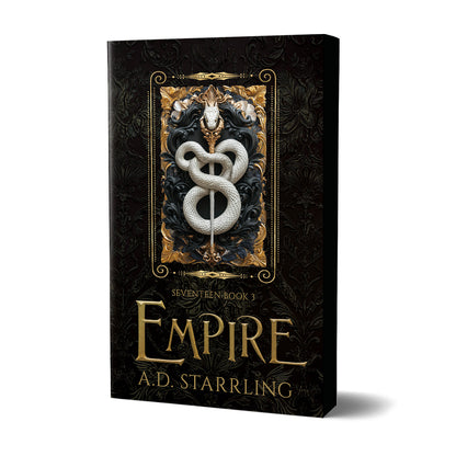 Empire (Seventeen Series Book 3) Special Edition PAPERBACK supernatural thriller urban fantasy author ad starrling