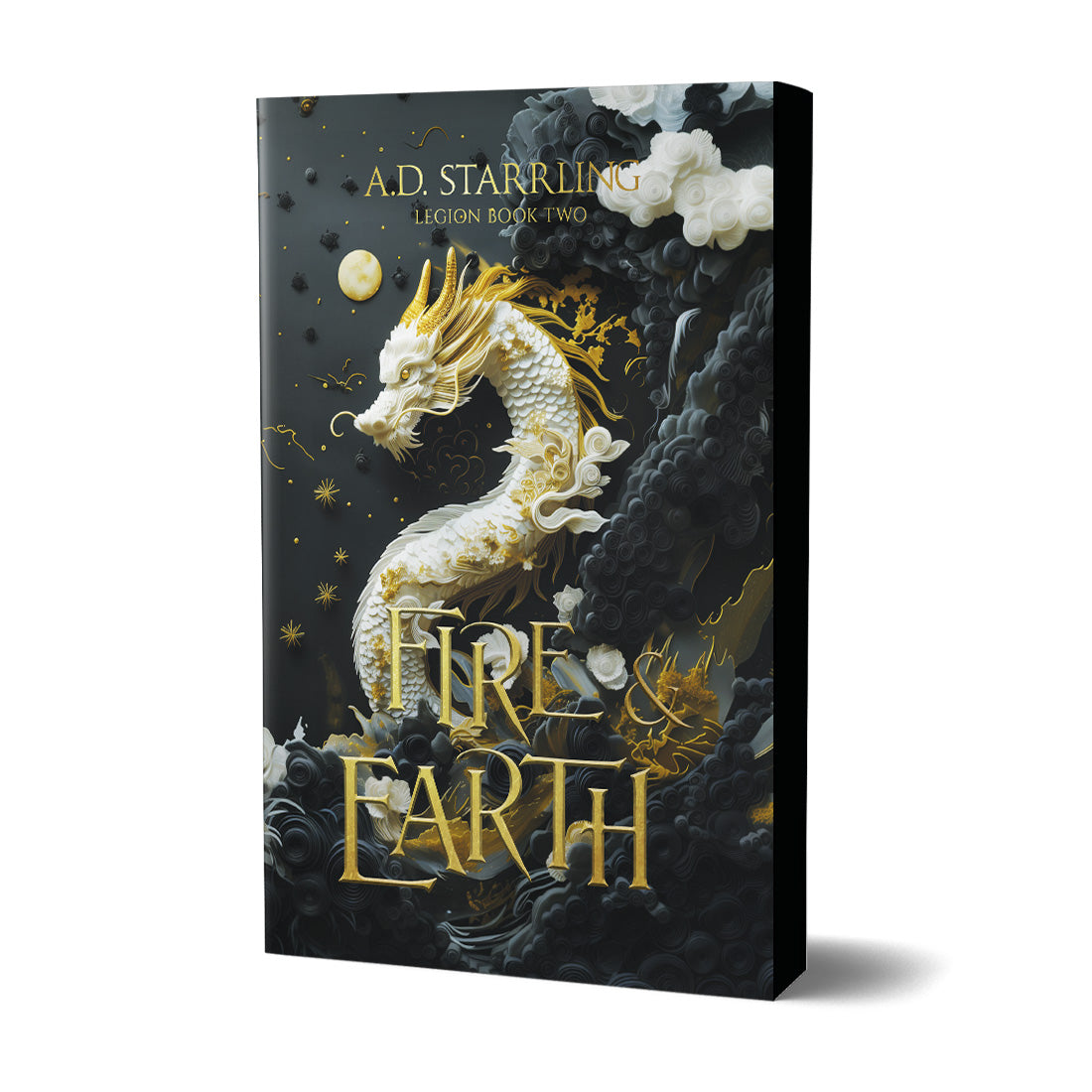 Fire and Earth (Legion Book 2) Special Edition PAPERBACK urban fantasy action adventure author ad starrling