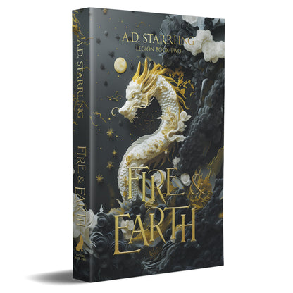 Fire and Earth (Legion Book 2) Special Edition PAPERBACK urban fantasy action adventure author ad starrling