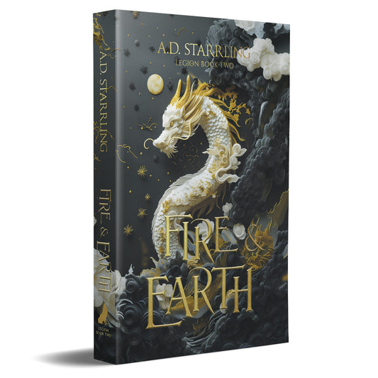 Fire and Earth (Legion Book 2) Special Edition PAPERBACK urban fantasy action adventure author ad starrling