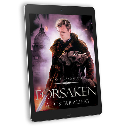 Forsaken (Legion Book 4) EBOOK urban fantasy action adventure author ad starrling