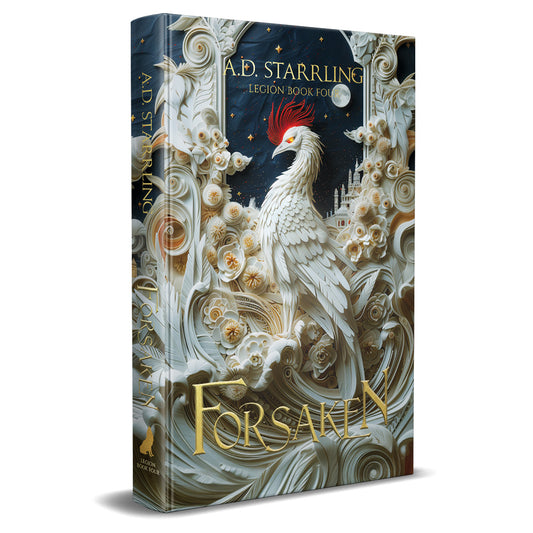 Forsaken (Legion Book 4) Special Edition HARDBACK urban fantasy action adventure author ad starrling