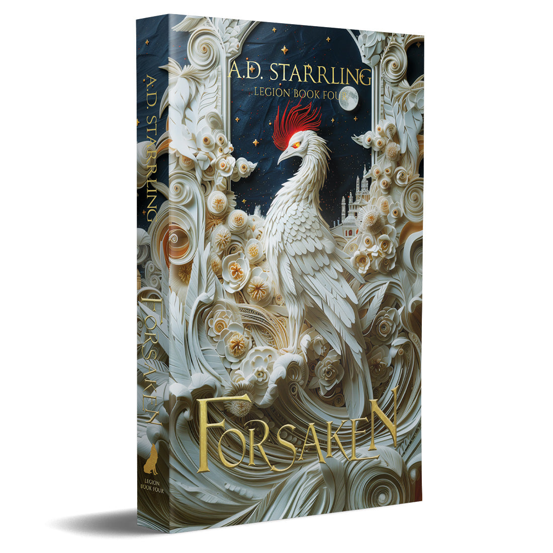 Forsaken (Legion Book 4) Special Edition PAPERBACK urban fantasy action adventure author ad starrling