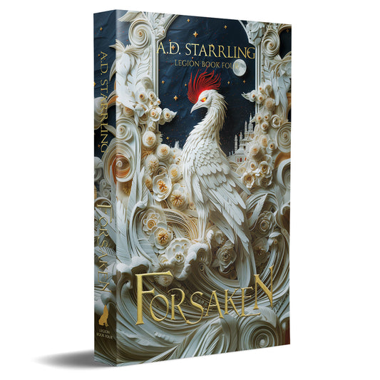 Forsaken (Legion Book 4) Special Edition PAPERBACK urban fantasy action adventure author ad starrling