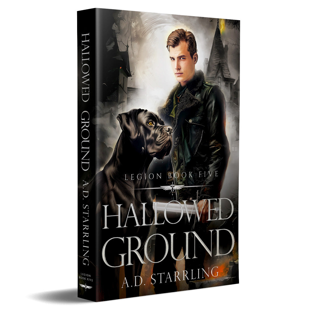 Hallowed Ground (Legion Book 5) PAPERBACK urban fantasy action adventure author ad starrling