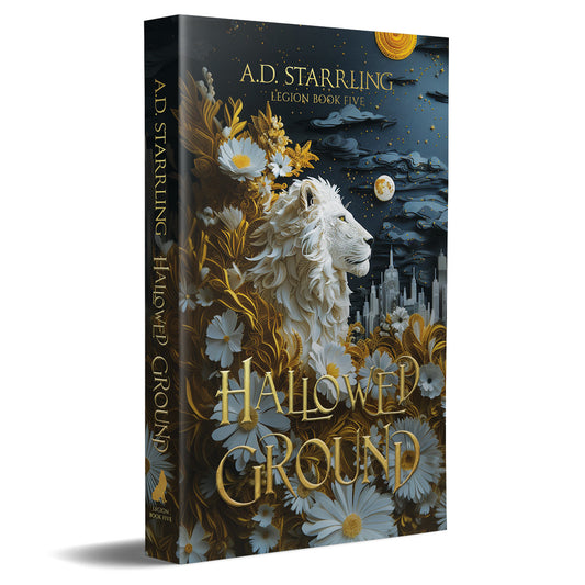 Hallowed Ground (Legion Book 5) Special Edition PAPERBACK urban fantasy action adventure author ad starrling