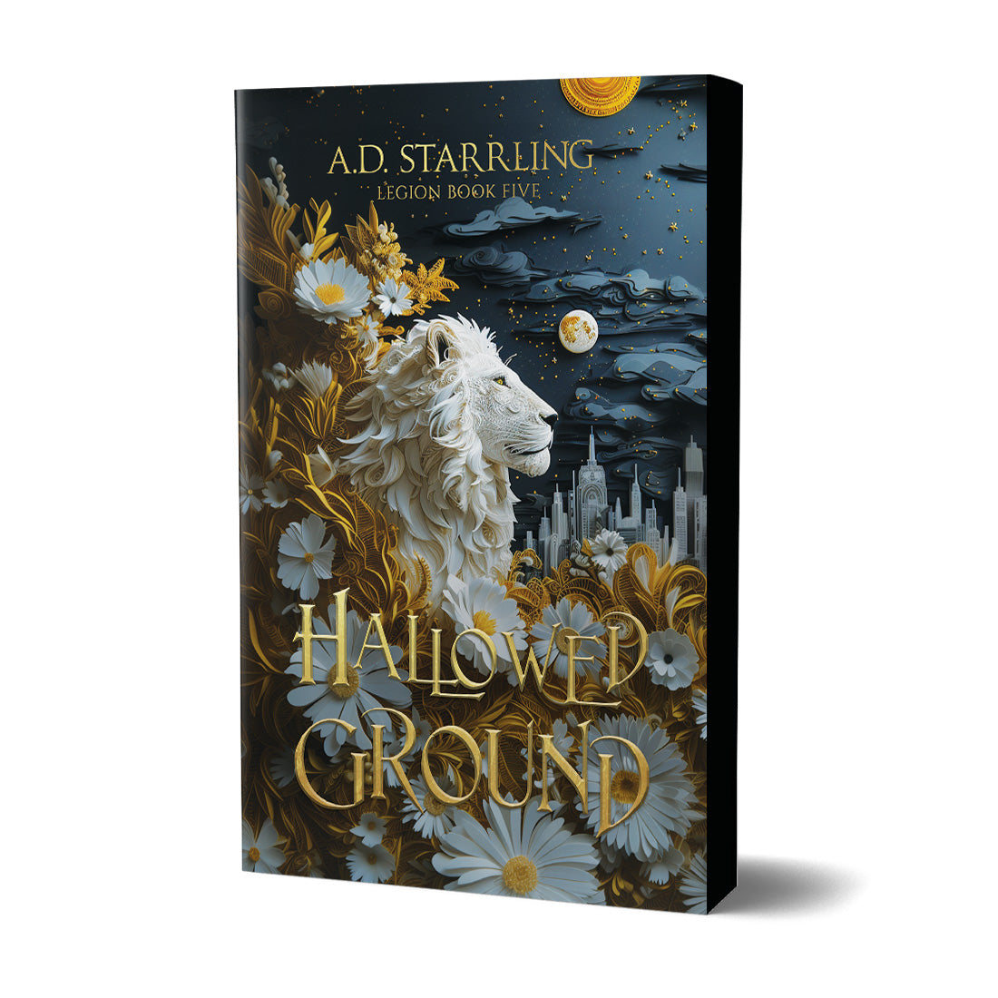 Hallowed Ground (Legion Book 5) Special Edition PAPERBACK urban fantasy action adventure author ad starrling