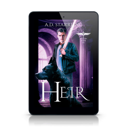 Heir (Legion Book 6) EBOOK urban fantasy action adventure author ad starrling
