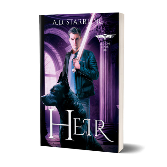 Heir (Legion Book 6) PAPERBACK urban fantasy action adventure author ad starrling
