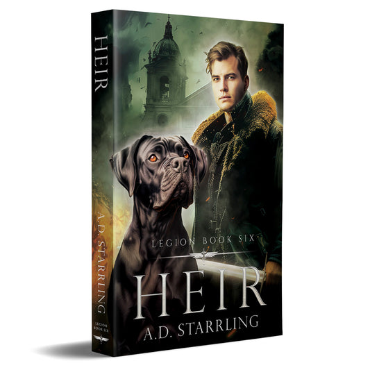 Heir (Legion Book 6) PAPERBACK urban fantasy action adventure author ad starrling