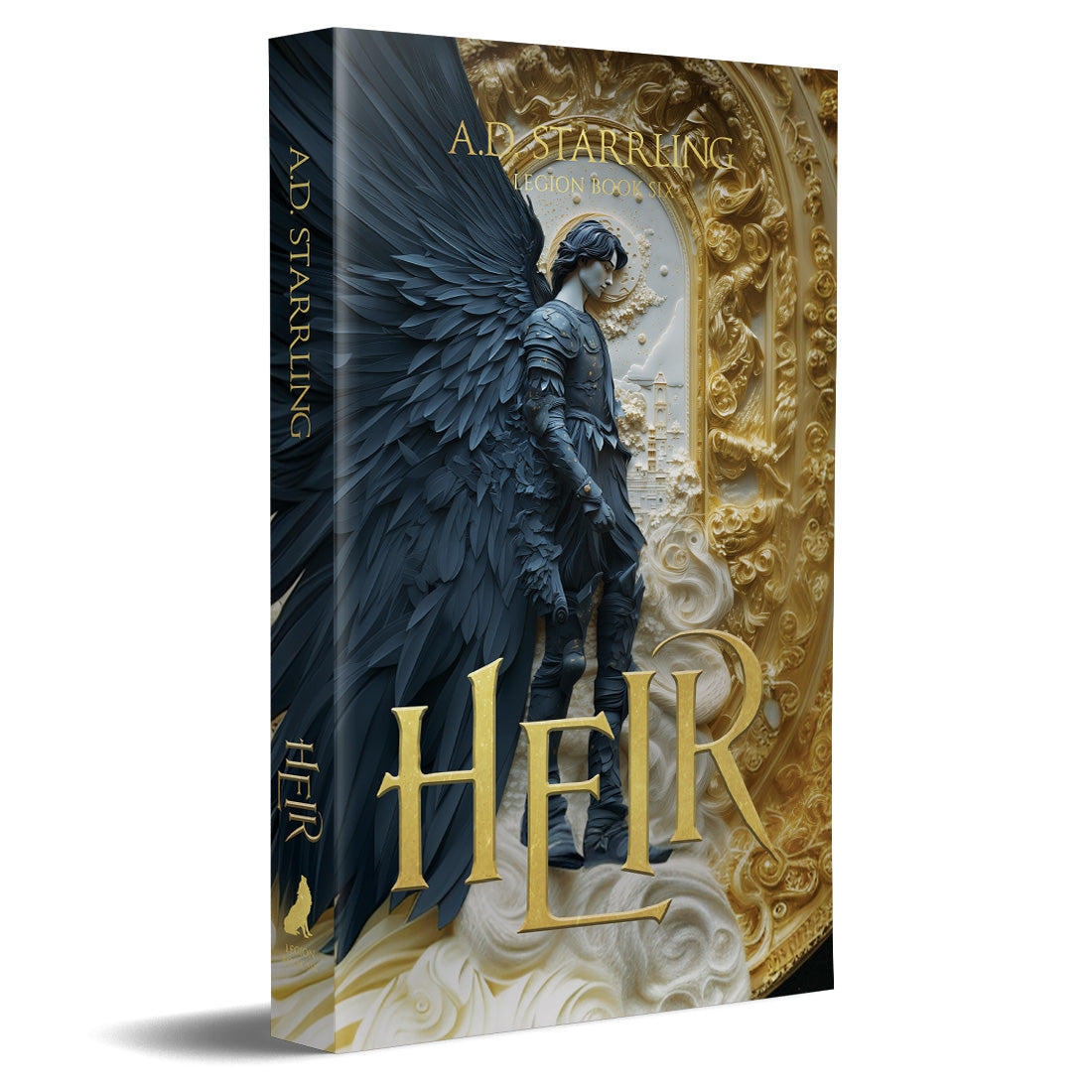Heir (Legion Book 6) Special Edition PAPERBACK urban fantasy action adventure author ad starrling