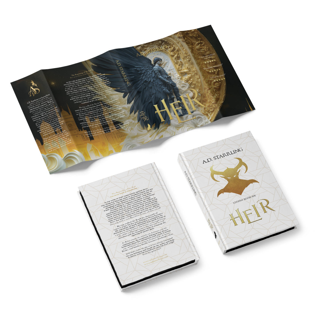 Heir (Legion Book 6) Special Edition HARDBACK urban fantasy action adventure author ad starrling