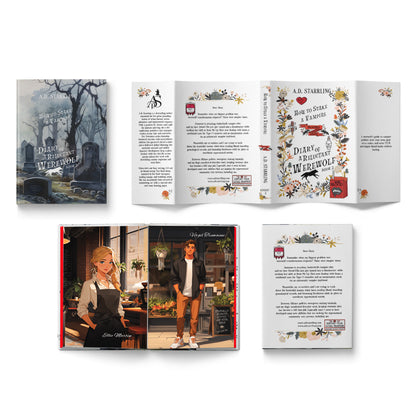 How to Stake a Vampire (Diary of a Reluctant Werewolf Book 2) SPECIAL EDITION HARDBACK humorous urban fantasy paranormal romance action adventure werewolf shifter author ad starrling