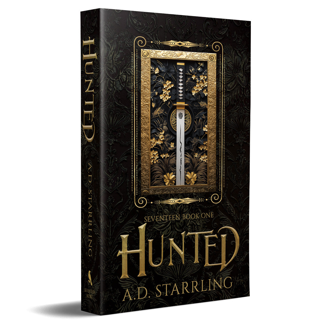 Hunted (Seventeen Series Book 1) Special Edition PAPERBACK supernatural thriller urban fantasy author ad starrling