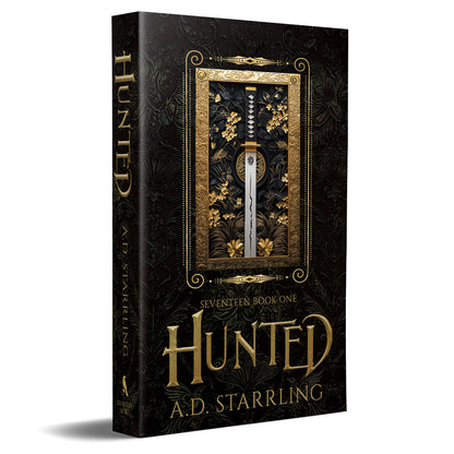 Hunted (Seventeen Series Book 1) Special Edition PAPERBACK supernatural thriller urban fantasy author ad starrling