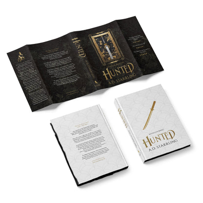 Hunted (Seventeen Series Book 1) Special Edition HARDBACK supernatural thriller urban fantasy author ad starrling