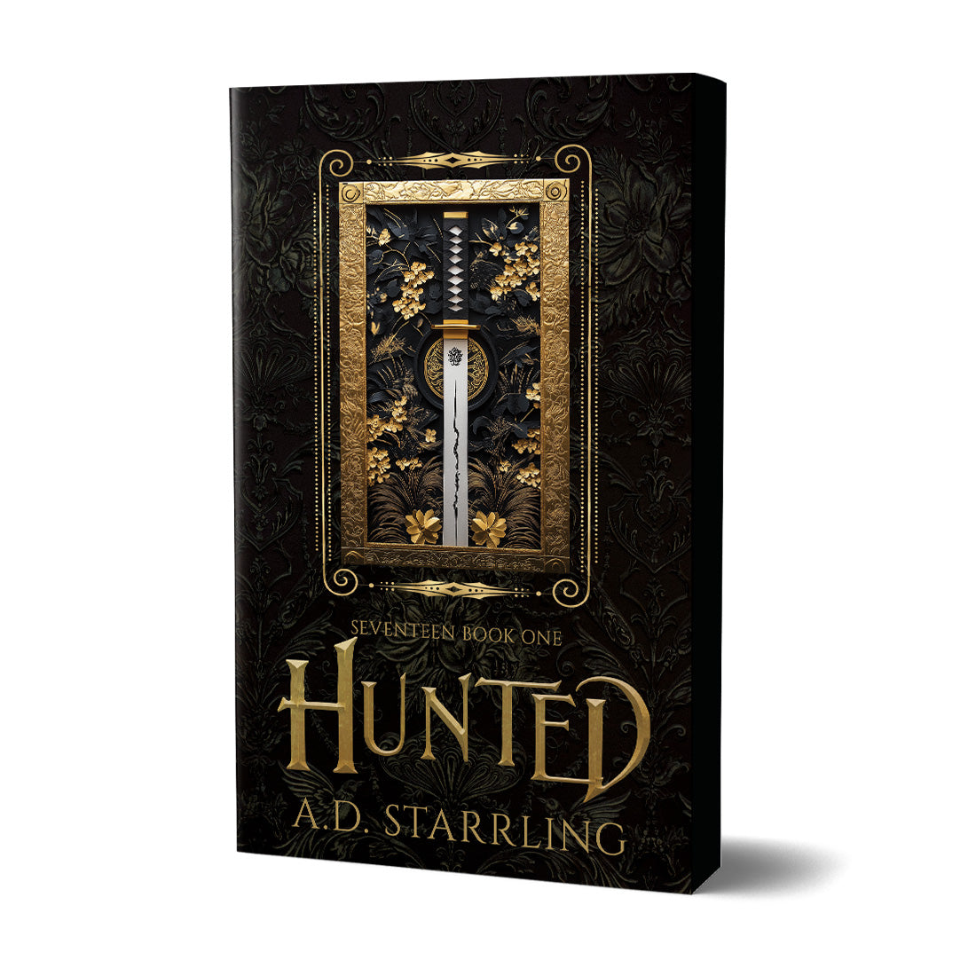 Hunted (Seventeen Series Book 1) Special Edition PAPERBACK supernatural thriller urban fantasy author ad starrling