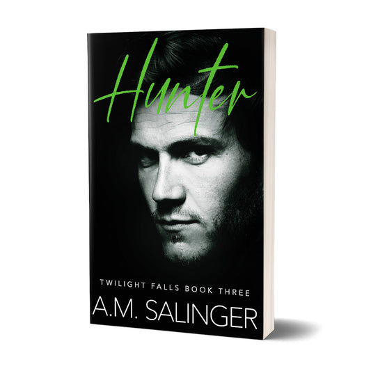 Hunter (Twilight Falls Book 3) PAPERBACK contemporary small town mm romance author am salinger