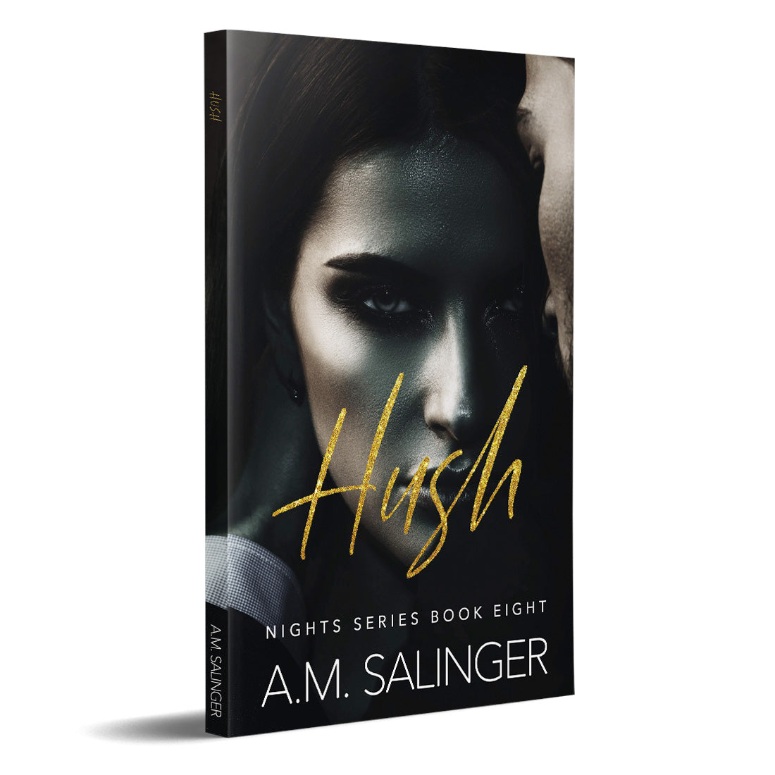 Hush (Nights Series 8) PAPERBACK contemporary mm romance author am salinger