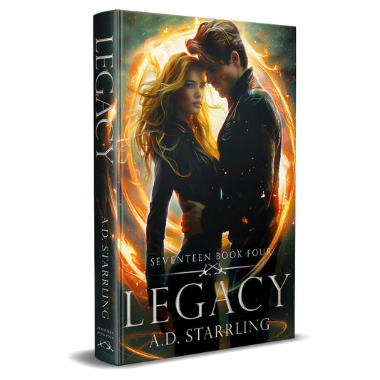 Legacy (Seventeen Series Book 4) HARDBACK supernatural thriller urban fantasy author ad starrling