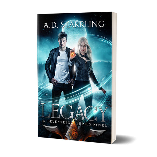 Legacy (Seventeen Series Book 4) PAPERBACK supernatural thriller urban fantasy author ad starrling